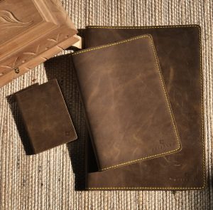 Libreta Roma pocket marrón claro - Imagen 5